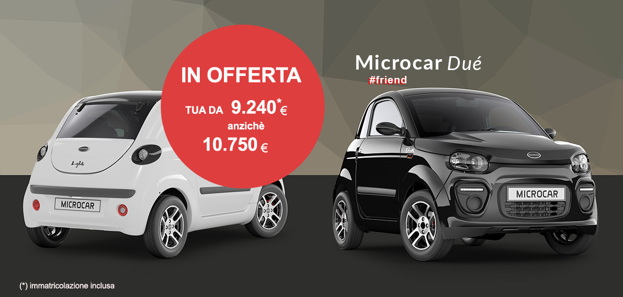 Minicar Microcar Auto Senza Patente | Veicoli Elettrici - Carraro ...